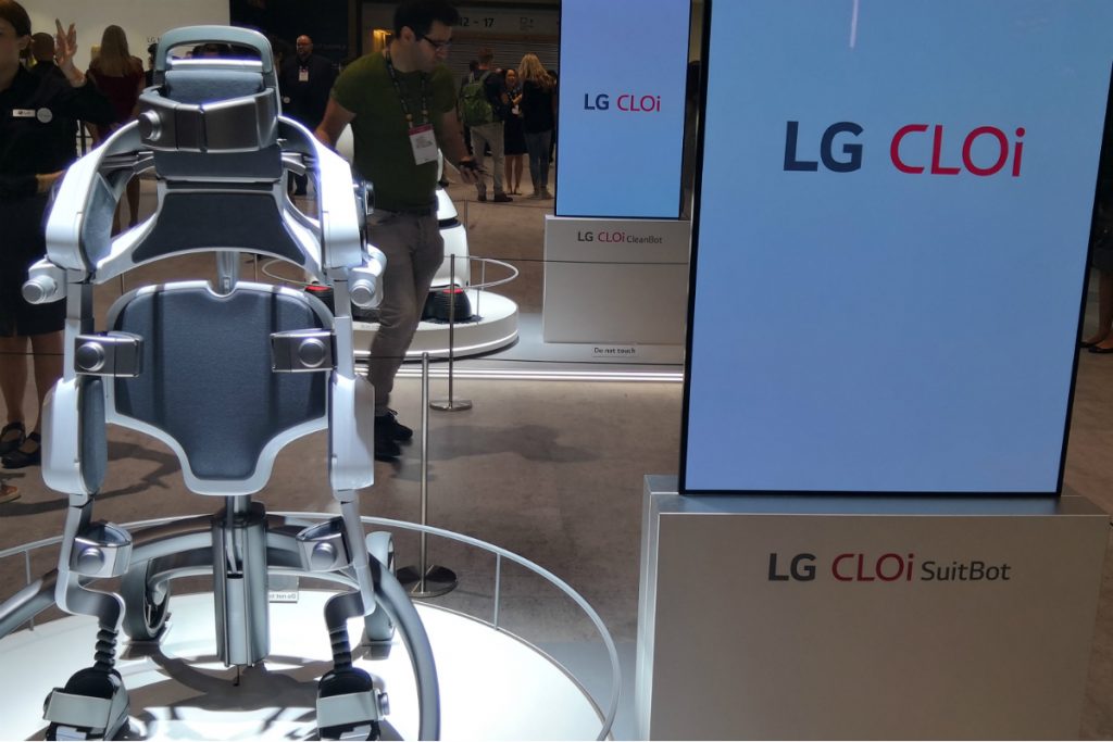 LG launches SuitBot.