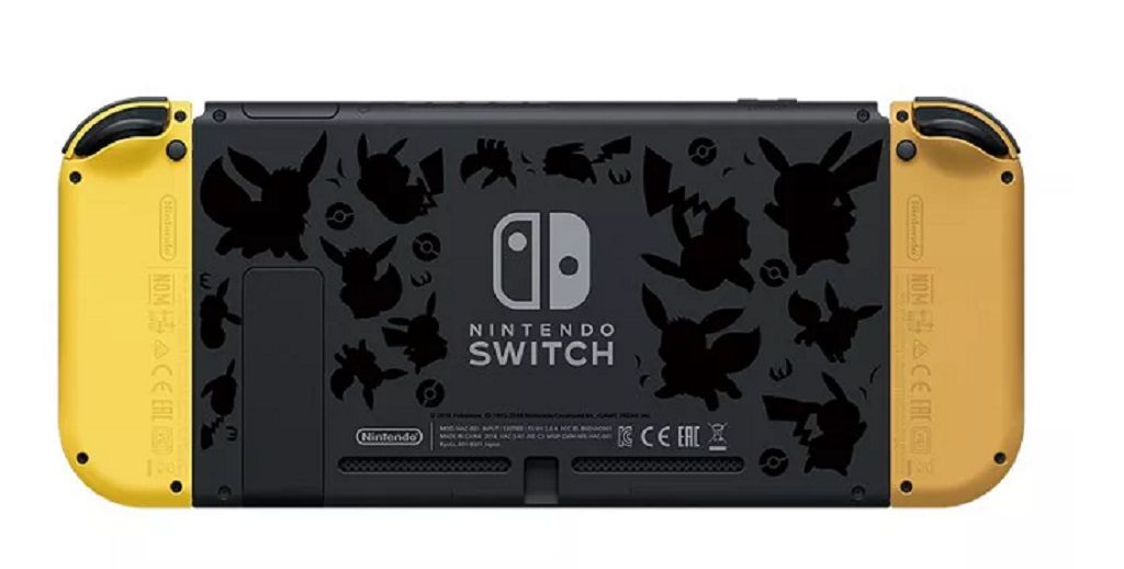 nintendo switch pokemon edition backside