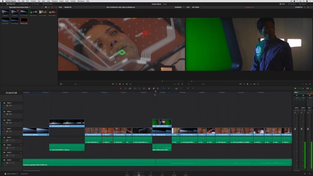 video editing davinci resolve mac