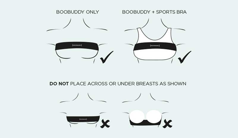 sports bra band