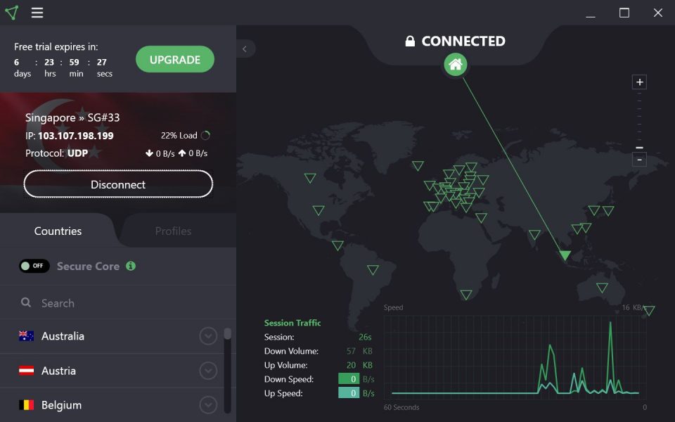 protonvpn server list