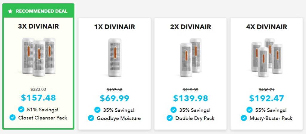 Price of DivinAir