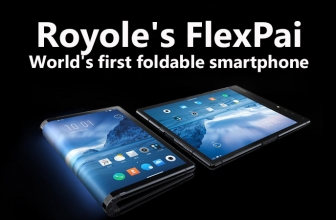 The world’s first ever foldable smartphone introduced by Royole